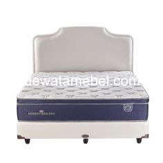 Kasur + Divan Set Ukuran 120 - ELITE Infinity Healthy / White Blue 